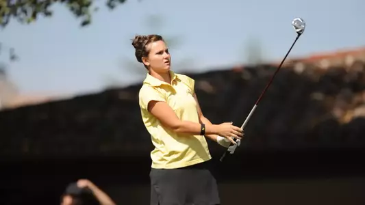 Freshman Reece Feducia will be playing in her first collegiate tournament at the Edean Ihlanfeldt Invitational in Sammamish, Wash.