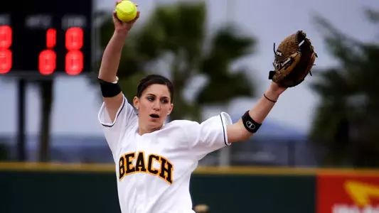 Sophomore Brooke Turner tossed a one-hit shutout in a 9-0 victory over Vermont on Friday afternoon.