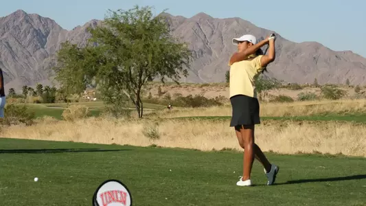 Freshman Lee Lopez moved up to third place after shooting a one-under 70 at the Anteater Invitational.