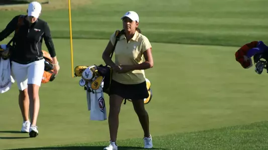 Freshman Lee Lopez tied for eighth with fellow 49er Kay Hoey at the Wave Invitational in Moorpark.