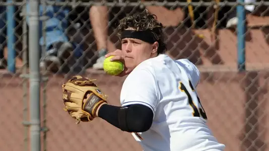 Senior Jennifer Griffin had two hits and two walks on the day, but it wasn't enough as the 49ers dropped both games at Cal Poly.