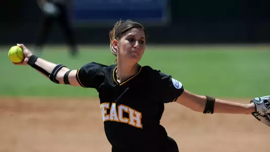 Sophomore Brooke Turner recorded a season-high nine strikeouts in the 49ers' 2-0 loss to CS Fullerton.