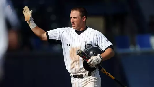 TJ Mittelstaedt hit his seventh triple of the season for the Dirtbags.