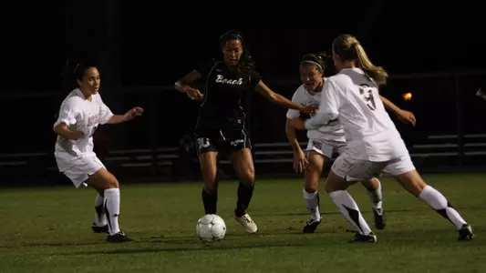 Karina Camacho (2010 NCAA Division I Women's Soccer Tournament, Stanford Regional - Stanford, Calif. Photo by Stefan Agregado/Daily 49er)