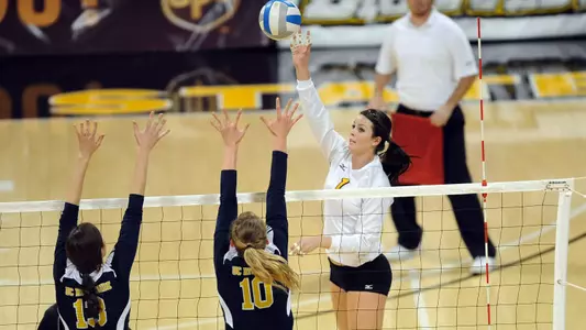 Caitlin Ledoux was named first-team All-Big West for the third time in 2010.