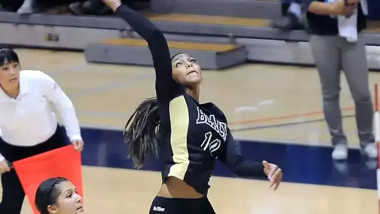 Janisa Johnson had 16 kills and 21 digs for the 49ers on Friday.