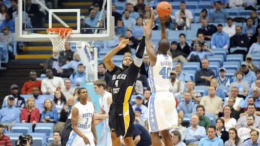 Long Beach State at North Carolina (Photo by Stephen Carr/LBSU Athletic Media Relations)