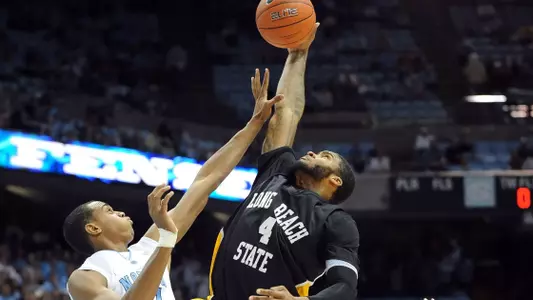 Long Beach State at North Carolina (Photo by Stephen Carr/LBSU Athletic Media Relations)