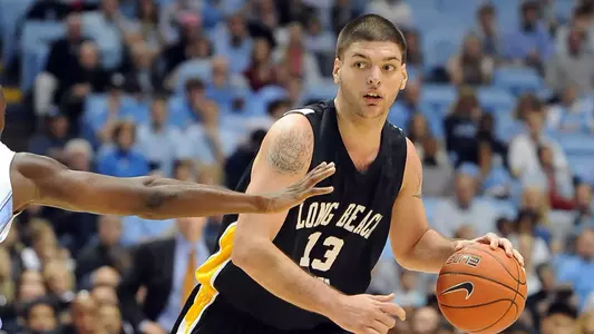 Long Beach State at North Carolina (Photo by Stephen Carr/LBSU Athletic Media Relations)