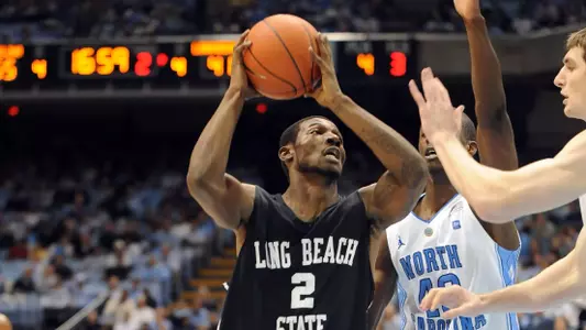 Long Beach State at North Carolina (Photo by Stephen Carr/LBSU Athletic Media Relations)