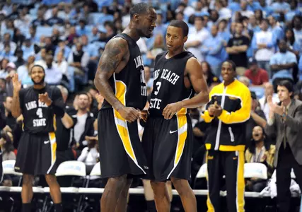 Long Beach State at North Carolina (Photo by Stephen Carr/LBSU Athletic Media Relations)