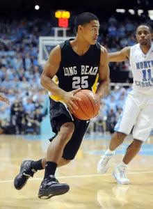Long Beach State at North Carolina (Photo by Stephen Carr/LBSU Athletic Media Relations)