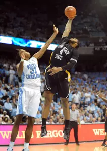 Long Beach State at North Carolina (Photo by Stephen Carr/LBSU Athletic Media Relations)