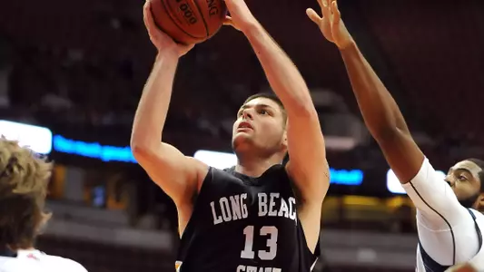 Long Beach State vs. Saint Mary's - John R. Wooden Classic, Honda Center, Anaheim, Calif. - Dec. 18, 2010 (Photo by Stephen Carr/LBSU Athletic Media Relations)