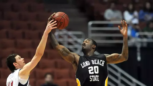 Long Beach State vs. Saint Mary's - John R. Wooden Classic, Honda Center, Anaheim, Calif. - Dec. 18, 2010 (Photo by Stephen Carr/LBSU Athletic Media Relations)
