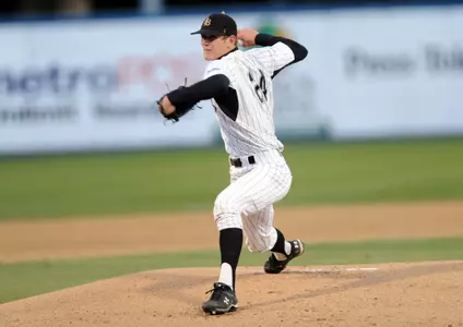Andrew Gagnon dealt a career-high 12 strikeouts in the loss.