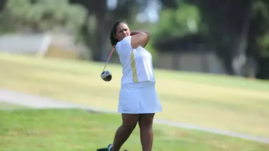 Simone Hoey is currently tied for 13th at the Anteater Invitational with final round action concluding on Tuesday.