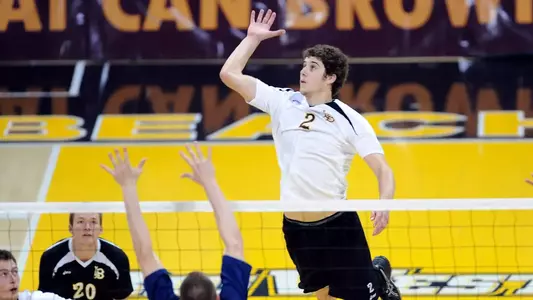 Jim Baughman led the 49ers to a win over Loyola-Chicago with a career-high 23 kills.