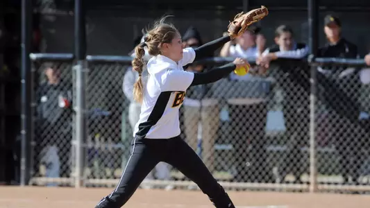 Sophomore Taylor Petty had a no-hit bid broken up in the seventh as she led the 49ers to a 2-0 win at UC Davis.