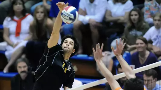 Dean Bittner had a team-high 22 kills in the 49ers' loss at UCI on Wednesday.
