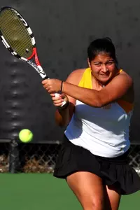 #125 Jaklin Alawi was the Big West weekly honoree for the second time in 2010.