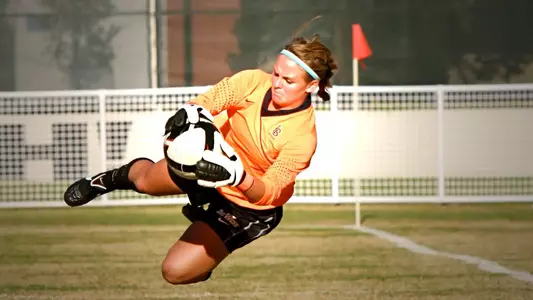 Junior Emily Kingsborough was named the BWC Defensive Player of the Week.