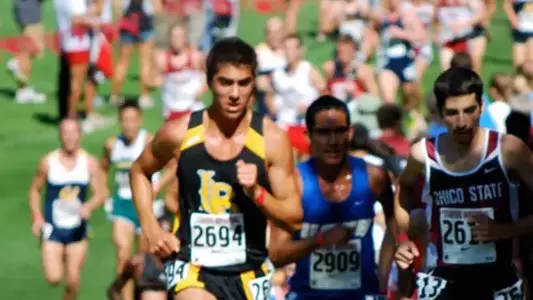 Junior Matt Maldonado placed 28th at the Stanford Invitational on Saturday morning.  (Photo by Andy Sythe/LBSU)