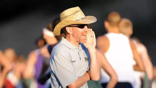 LBSU distance coach Patrick Cunniff and the 49ers opens up the 2010 season Saturday morning at Fulleton Opener in Brea.