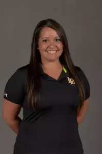 Senior Noelle Zavaleta is tied for third place after shooting a two-under 70 in the opening round at the Price's "Give 'Em Five" Intercollegiate