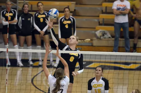 Sophomore Haleigh Hampton is the first 49er to earn Big West Player of the Week honors in 2011.