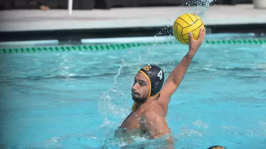 10/8/11 - Aleksandar Petrovic (4) of the LBSU Men's Water Polo team scores against Concordia (Calif.) Long Beach went on to win 11-9.Photo by Steven Georges/Long Beach State