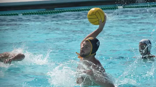 10/8/11 - Aleksandar Petrovic (4) of the LBSU Men's Water Polo team scores on a penalty shot against Concordia (Calif.) Long Beach went on to win 11-9. Photo by Steven Georges/Long Beach State