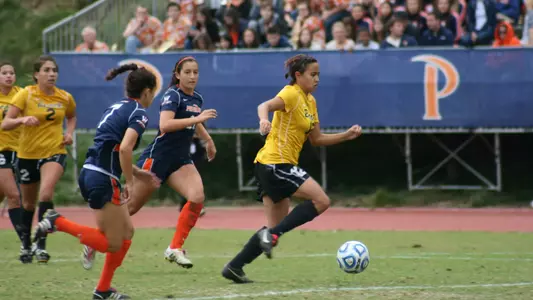 Nadia Link scored the game-winner in overtime to help the 49ers win 1-0 over No. 7 Pepperdine in the first round of the NCAA Tournament.