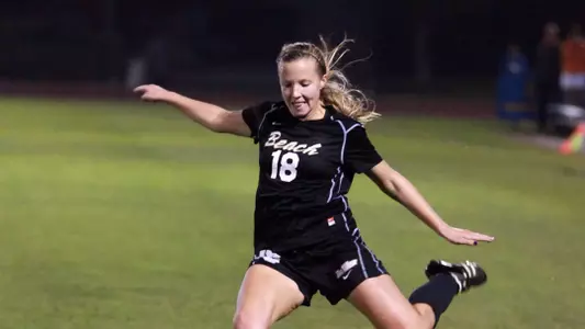 Sophomore Kelsey Wilson scored the game-winner in the 81st minute of the 49ers' 1-0 victory over Miami.