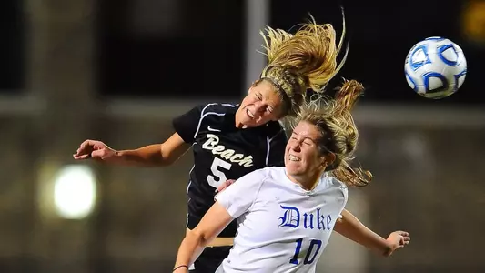 Taylor Nelson - The No. 8 Long Beach State women's soccer team continued its historic season on Friday, when it took on top-seeded and third-ranked Duke in the quarterfinals of the NCAA Tournament at Koskinen Stadium in Durham, North Carolina. (Nov. 25, 2011)