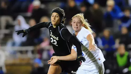 Nicole Hubbard - The No. 8 Long Beach State women's soccer team continued its historic season on Friday, when it took on top-seeded and third-ranked Duke in the quarterfinals of the NCAA Tournament at Koskinen Stadium in Durham, North Carolina.  (Nov. 25, 2011)
