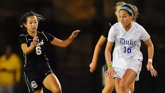 Shawna Gordon - The No. 8 Long Beach State women's soccer team continued its historic season on Friday, when it took on top-seeded and third-ranked Duke in the quarterfinals of the NCAA Tournament at Koskinen Stadium in Durham, North Carolina.  (Nov. 25, 2011)