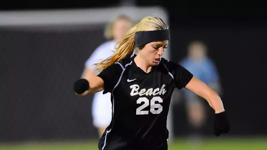 Nicole Sweetman - The No. 8 Long Beach State women's soccer team continued its historic season on Friday, when it took on top-seeded and third-ranked Duke in the quarterfinals of the NCAA Tournament at Koskinen Stadium in Durham, North Carolina. (Nov. 25, 2011)