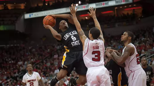 Mike Caffey - Long Beach State at Louisville (Nov. 28, 2011)