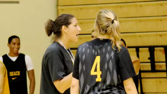 Third-year head coach Jody Wynn has been getting her 49ers ready for their season opener on Nov. 11.