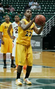 December 23, 2011: Casper Ware #22 at the line during the NCAA Basketball Diamond Head Classic game between the Long Beach State 49ers and Auburn Tigers at Stan Sheriff Center in Honolulu, HI.December 23, 2011: NCAA Basketball Diamond Head Classic game between the Long Beach State 49ers and the Auburn Tigers at Stan Sheriff Center in Honolulu, HI. (Cal Sport Media via AP Images)