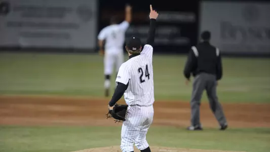 Andrew Gagnon struck out seven Wildcats and allowed four hits to record his first win.