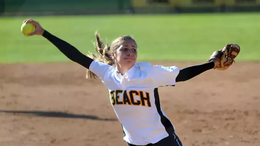 Taylor Petty gave up only one run on three hits in the Long Beach State's first game