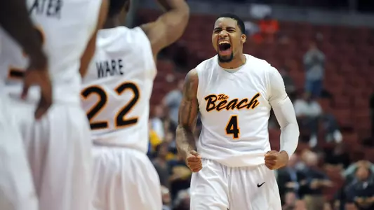 Long Beach State vs. UC Irvine, 2011 Big West Conference Basketball Tournament, Honda Center, Anaheim, Calif. (Photos by Stephen Carr/LBSU Athletic Media Relations)