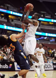 Long Beach State vs. UC Irvine, 2011 Big West Conference Basketball Tournament, Honda Center, Anaheim, Calif. (Photos by Stephen Carr/LBSU Athletic Media Relations)