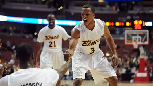 Long Beach State vs. UC Riverside, 2011 Big West Conference Basketball Tournament, Honda Center, Anaheim, Calif. (Photos by Stephen Carr/LBSU Athletic Media Relations)