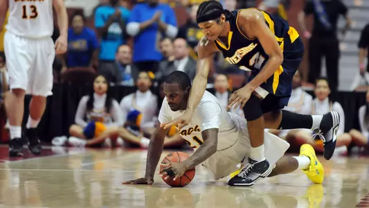 Long Beach State vs. UC Riverside, 2011 Big West Conference Basketball Tournament, Honda Center, Anaheim, Calif. (Photos by Stephen Carr/LBSU Athletic Media Relations)