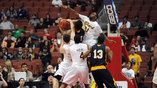 Long Beach State vs. UC Riverside, 2011 Big West Conference Basketball Tournament, Honda Center, Anaheim, Calif. (Photos by Stephen Carr/LBSU Athletic Media Relations)