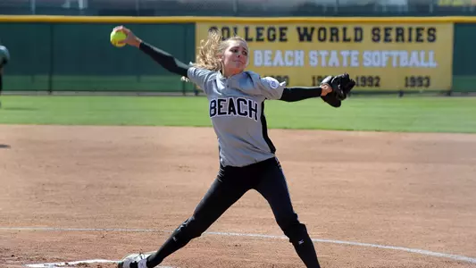 Taylor Petty threw a one-hitter in game two