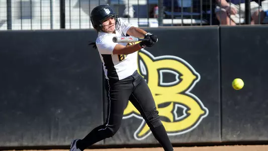 Senior Liz Javier is hitting .529 in league play to lead the 49ers